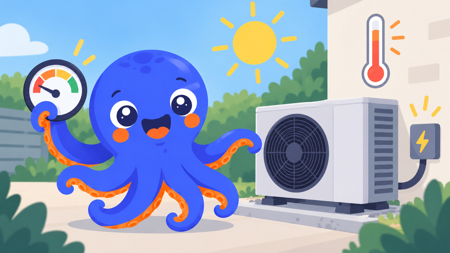 Wärmepumpe: Schlechter COP im Sommer? Ursachen & Tipps